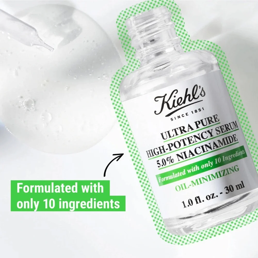 Kiehl’s Ultra Pure High-Potency 5.0% Niacinamide Serum